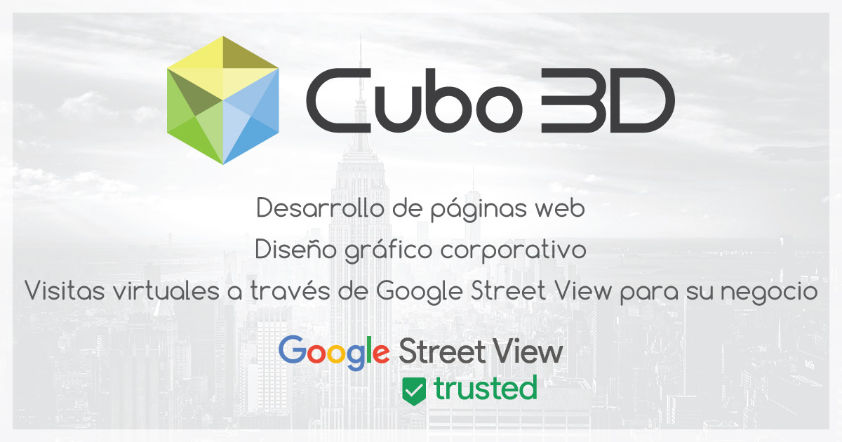 Cubo3D - Diseño y páginas web - Visitas virtuales